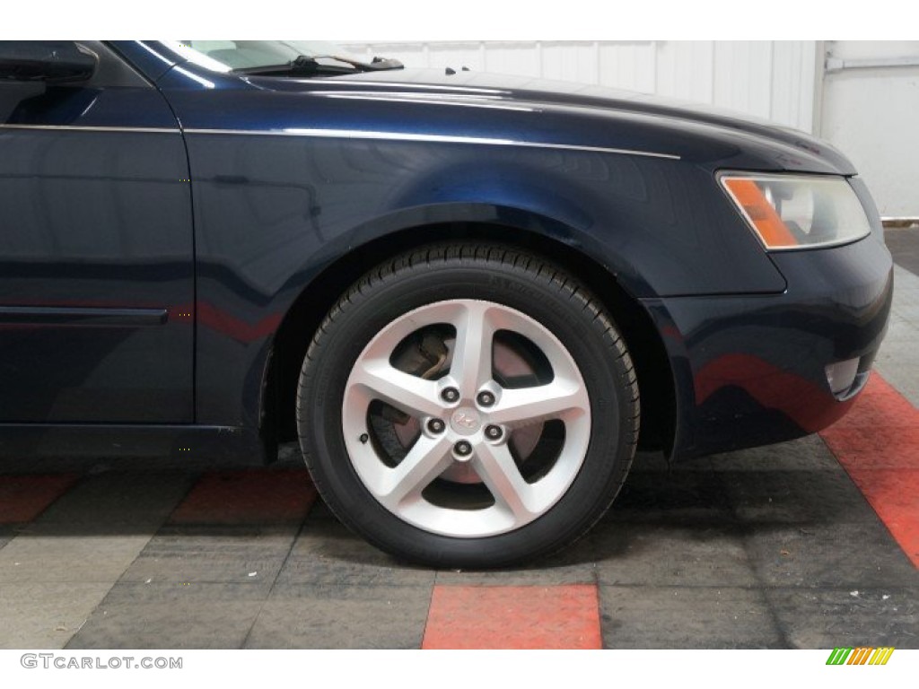 2007 Sonata SE V6 - Deepwater Blue / Gray photo #45