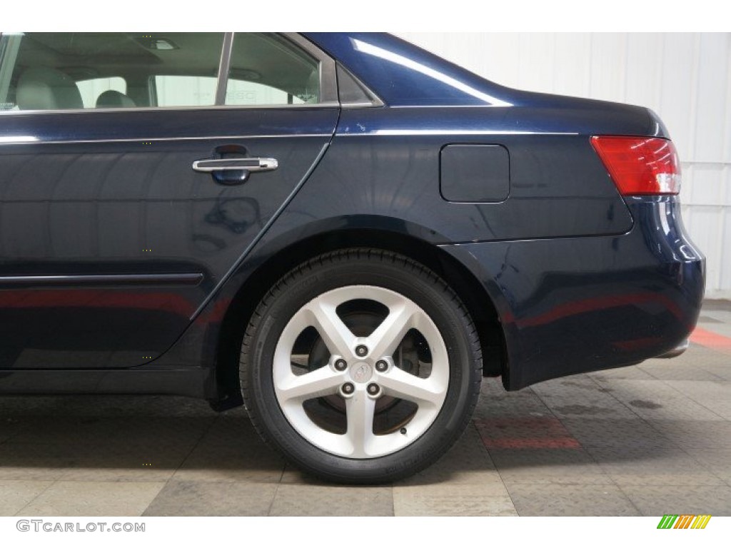 2007 Sonata SE V6 - Deepwater Blue / Gray photo #60