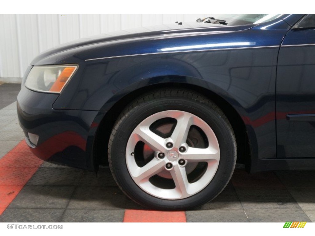2007 Sonata SE V6 - Deepwater Blue / Gray photo #68