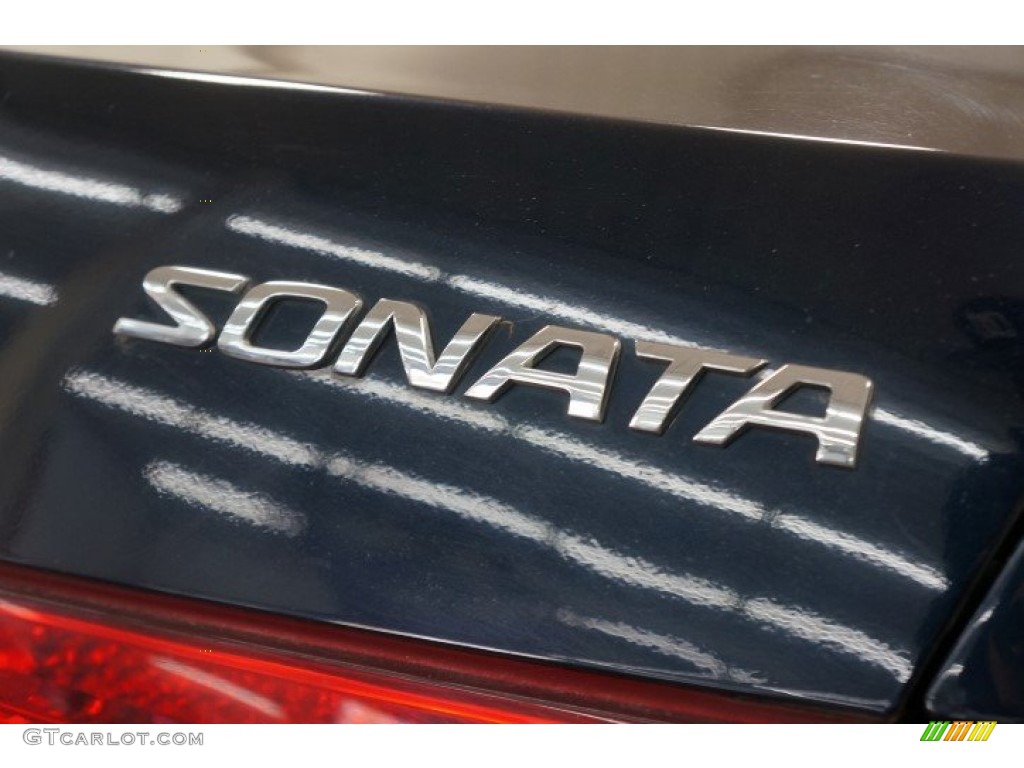 2007 Sonata SE V6 - Deepwater Blue / Gray photo #82
