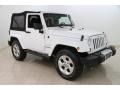 Bright White 2013 Jeep Wrangler Sahara 4x4