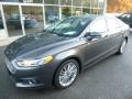 Magnetic Metallic 2015 Ford Fusion SE Exterior