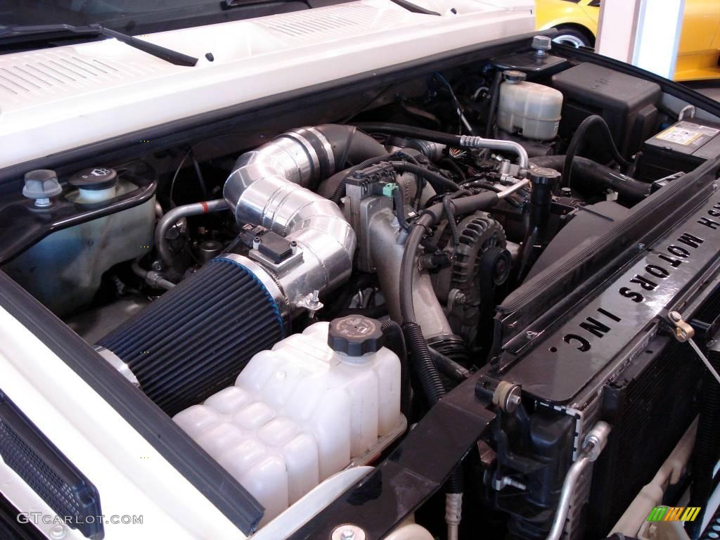2005 H2 SUT Alpha Duramax Diesel Conversion - White / Ebony Black photo #5