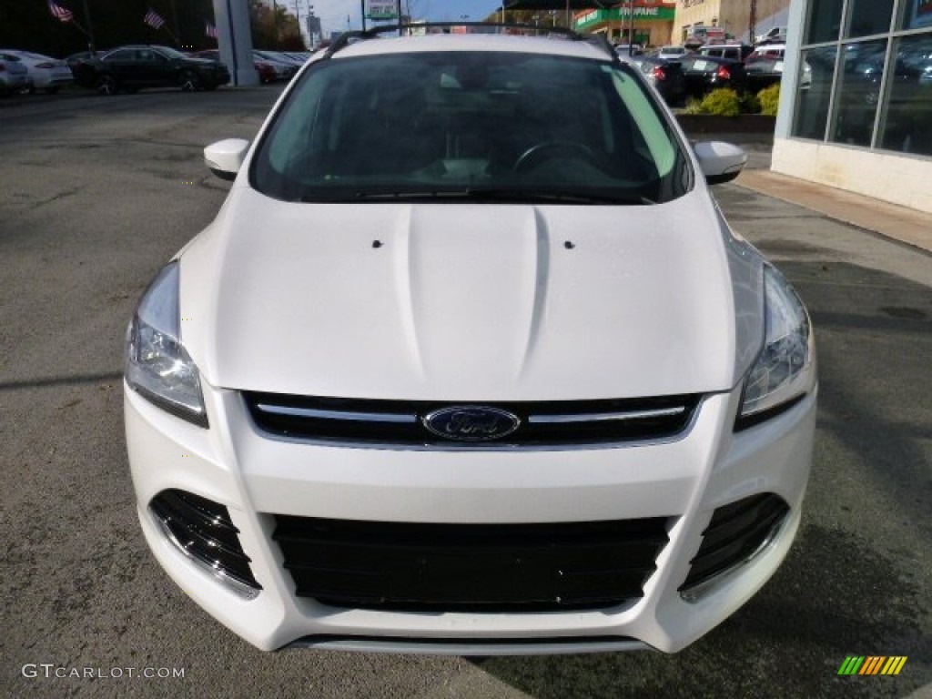 2013 Escape SEL 2.0L EcoBoost 4WD - White Platinum Metallic Tri-Coat / Charcoal Black photo #6