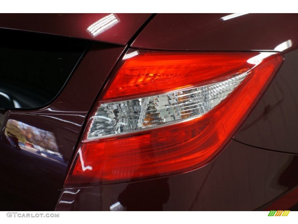 2013 Crosstour EX-L V-6 4WD - Basque Red Pearl II / Ivory photo #61