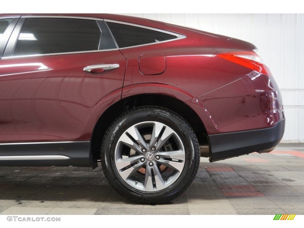2013 Crosstour EX-L V-6 4WD - Basque Red Pearl II / Ivory photo #66
