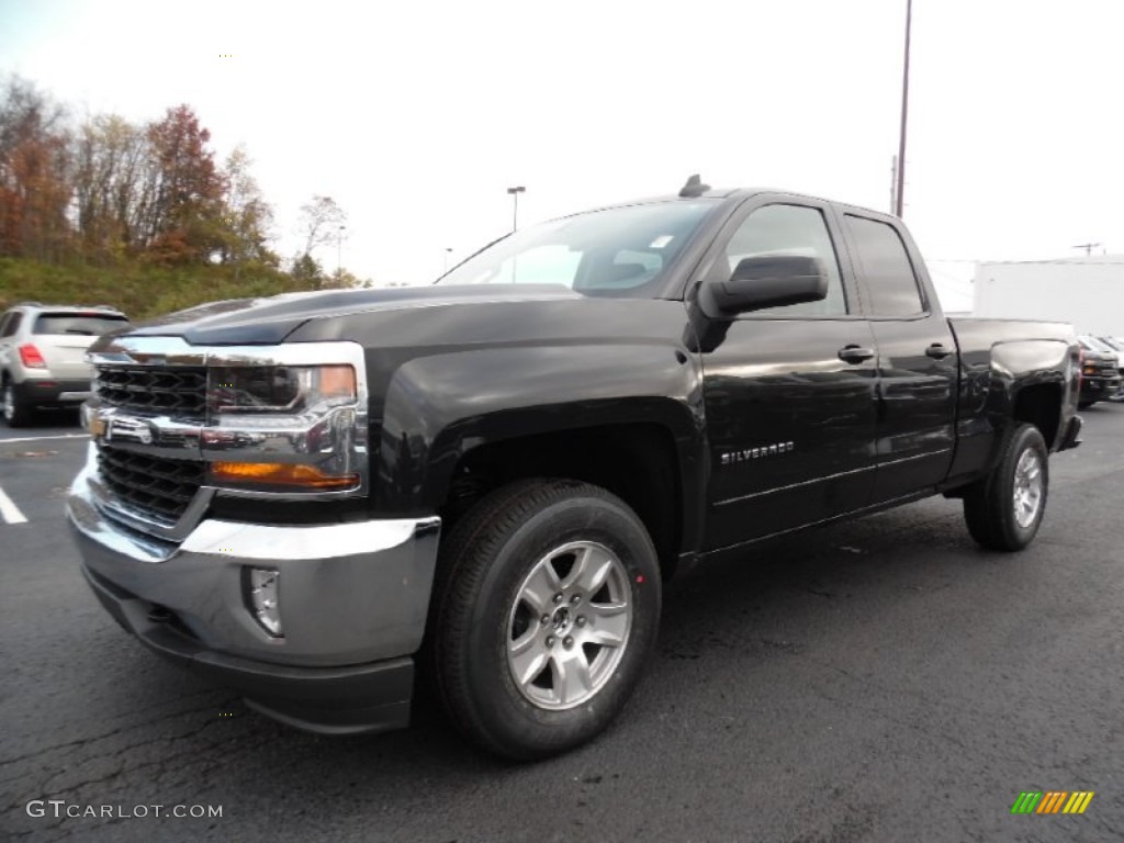 Black Chevrolet Silverado 1500