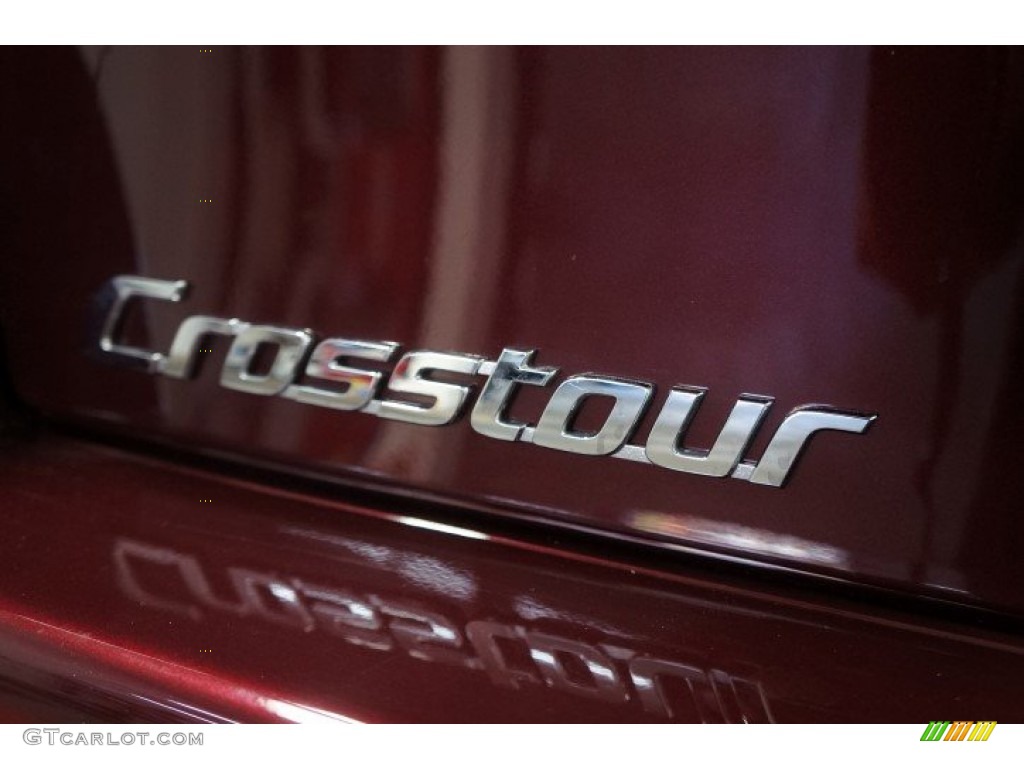 2013 Crosstour EX-L V-6 4WD - Basque Red Pearl II / Ivory photo #86