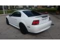 2000 Crystal White Ford Mustang V6 Coupe  photo #3