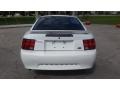 2000 Crystal White Ford Mustang V6 Coupe  photo #4