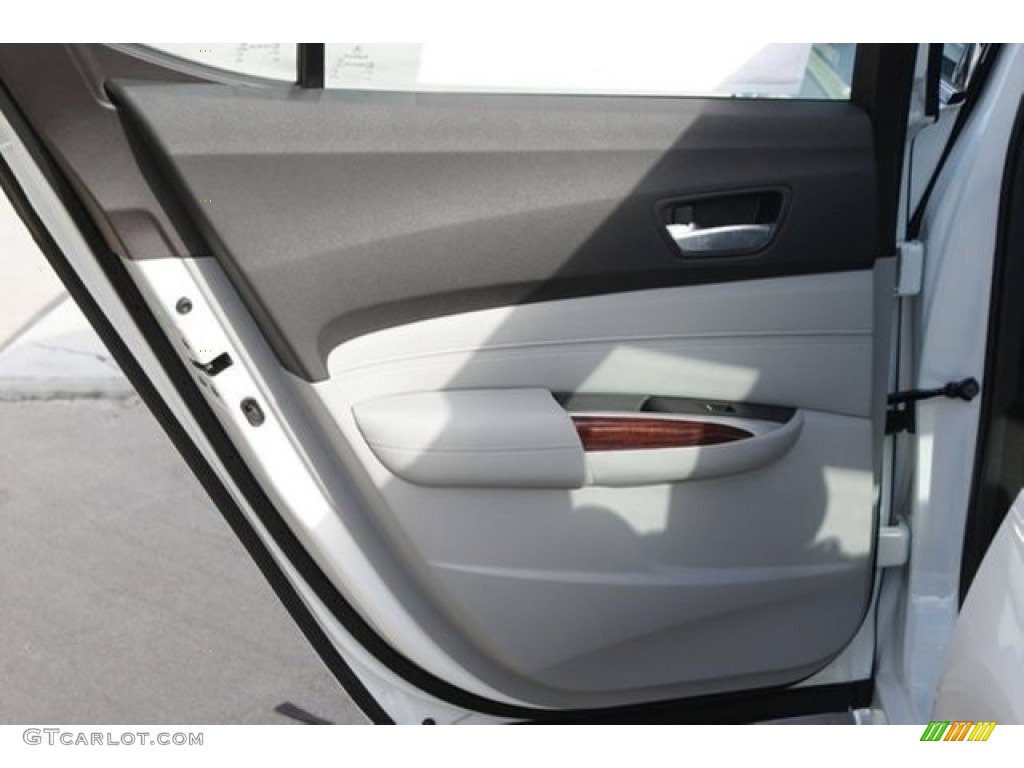 2016 Acura TLX 2.4 Graystone Door Panel Photo #108345195