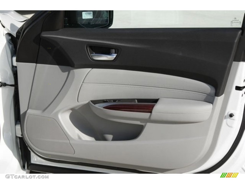 2016 Acura TLX 2.4 Graystone Door Panel Photo #108345360