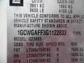 2016 Summit White Chevrolet Express 2500 Cargo WT  photo #16
