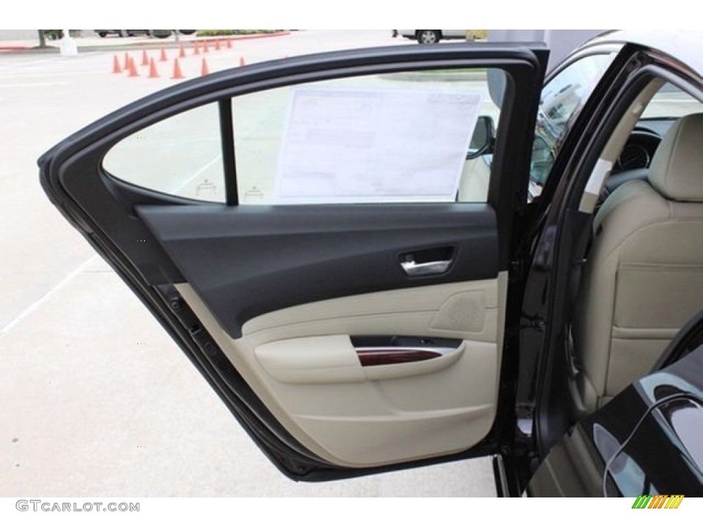 2016 Acura TLX 2.4 Parchment Door Panel Photo #108346164
