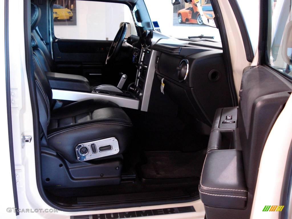 2005 H2 SUT Alpha Duramax Diesel Conversion - White / Ebony Black photo #20
