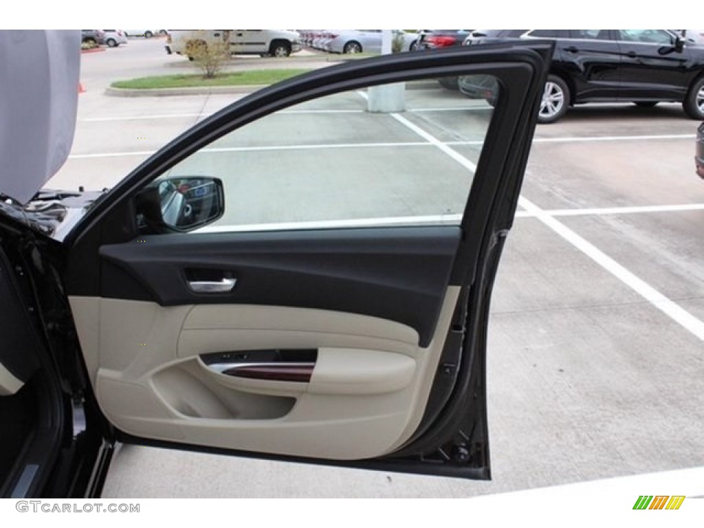 2016 Acura TLX 2.4 Parchment Door Panel Photo #108346281