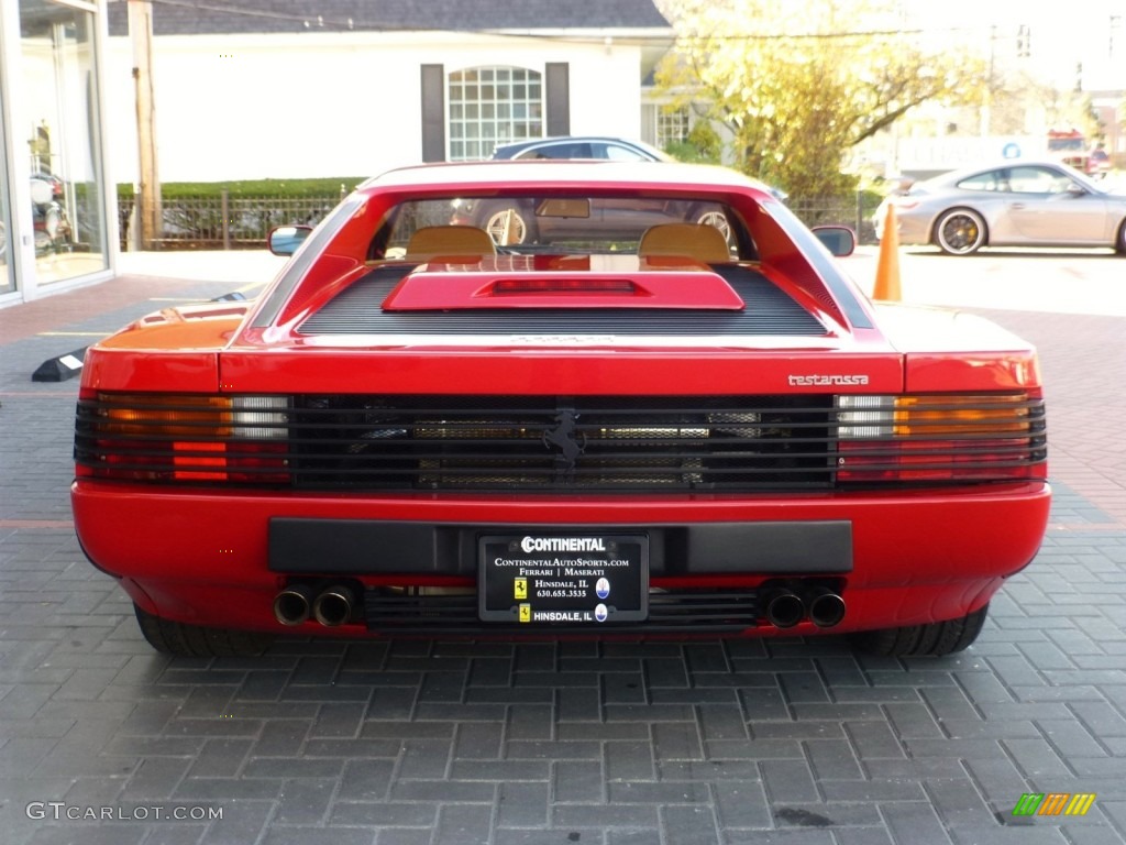 1990 Testarossa  - Red / Tan photo #4