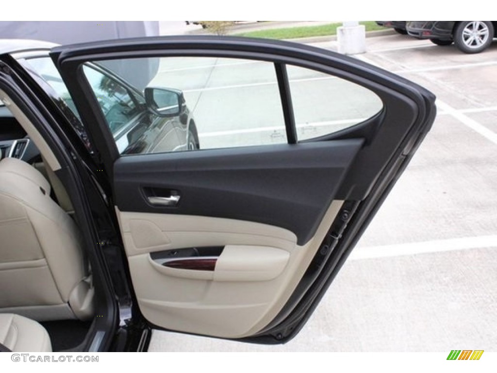 2016 Acura TLX 2.4 Parchment Door Panel Photo #108347121