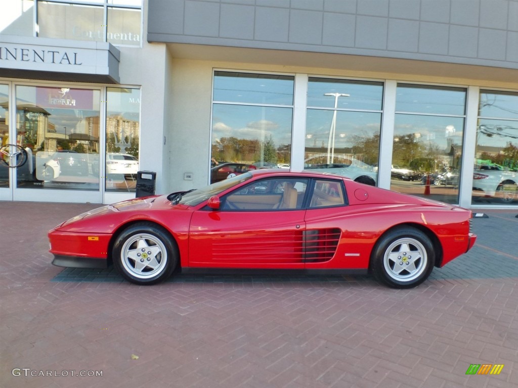 1990 Testarossa  - Red / Tan photo #7