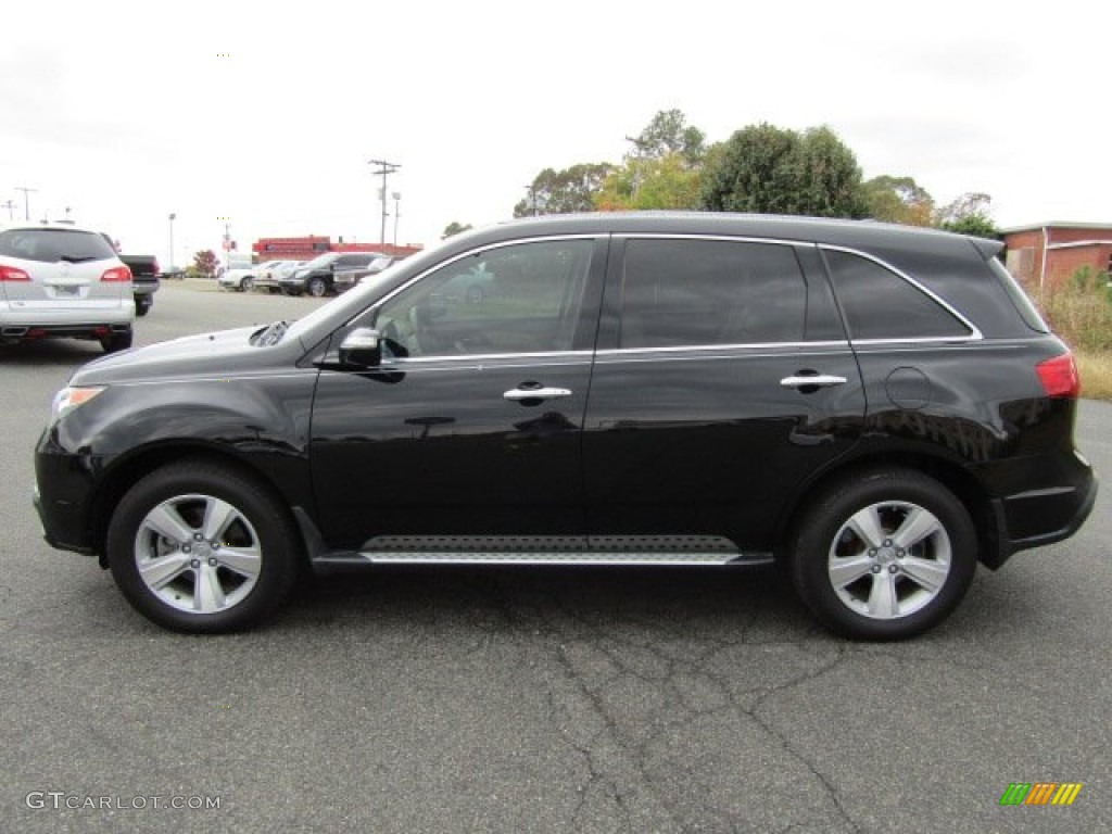2011 MDX  - Crystal Black Pearl / Taupe photo #3