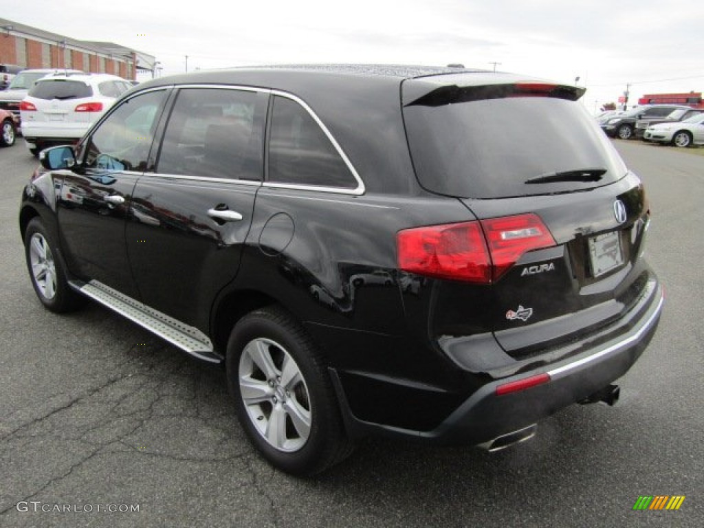 2011 MDX  - Crystal Black Pearl / Taupe photo #4