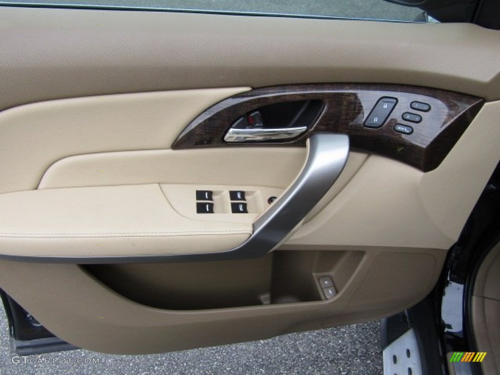 2011 MDX  - Crystal Black Pearl / Taupe photo #9
