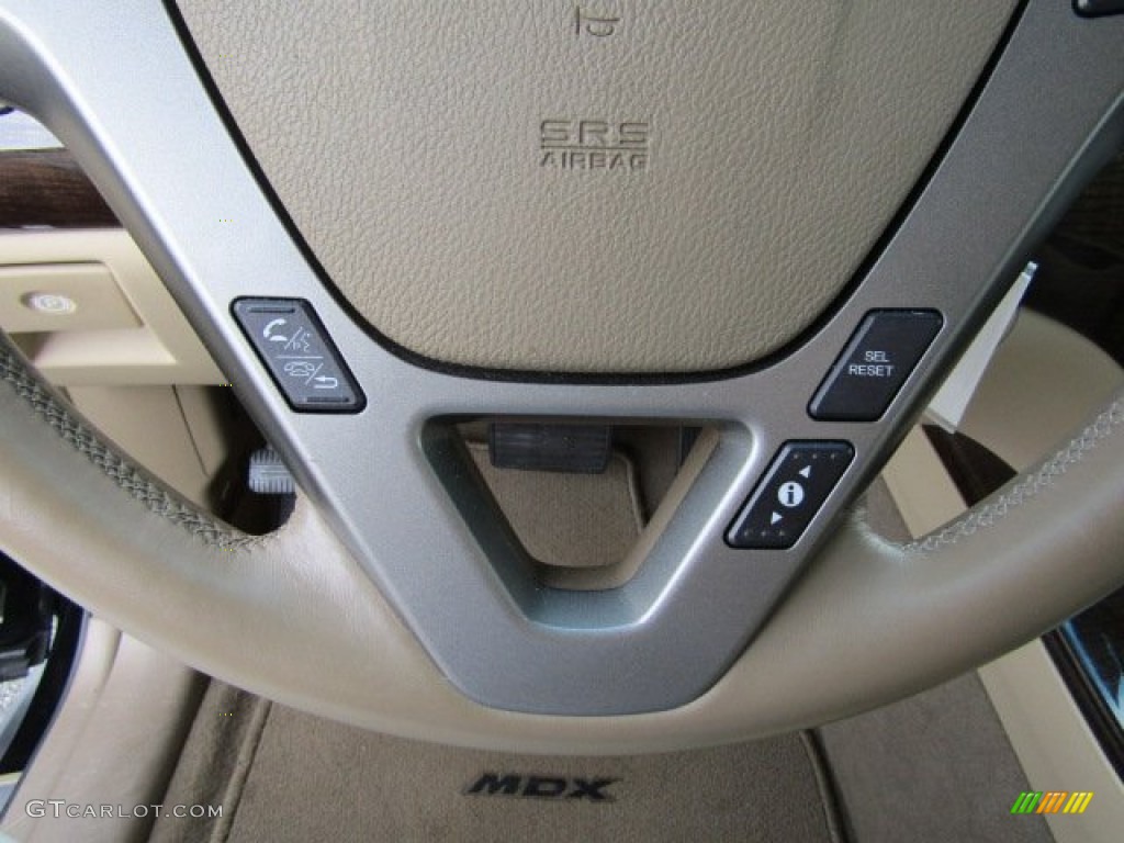 2011 MDX  - Crystal Black Pearl / Taupe photo #17