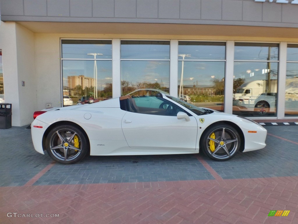 Bianco Avus (White) 2014 Ferrari 458 Italia Exterior Photo #108347646