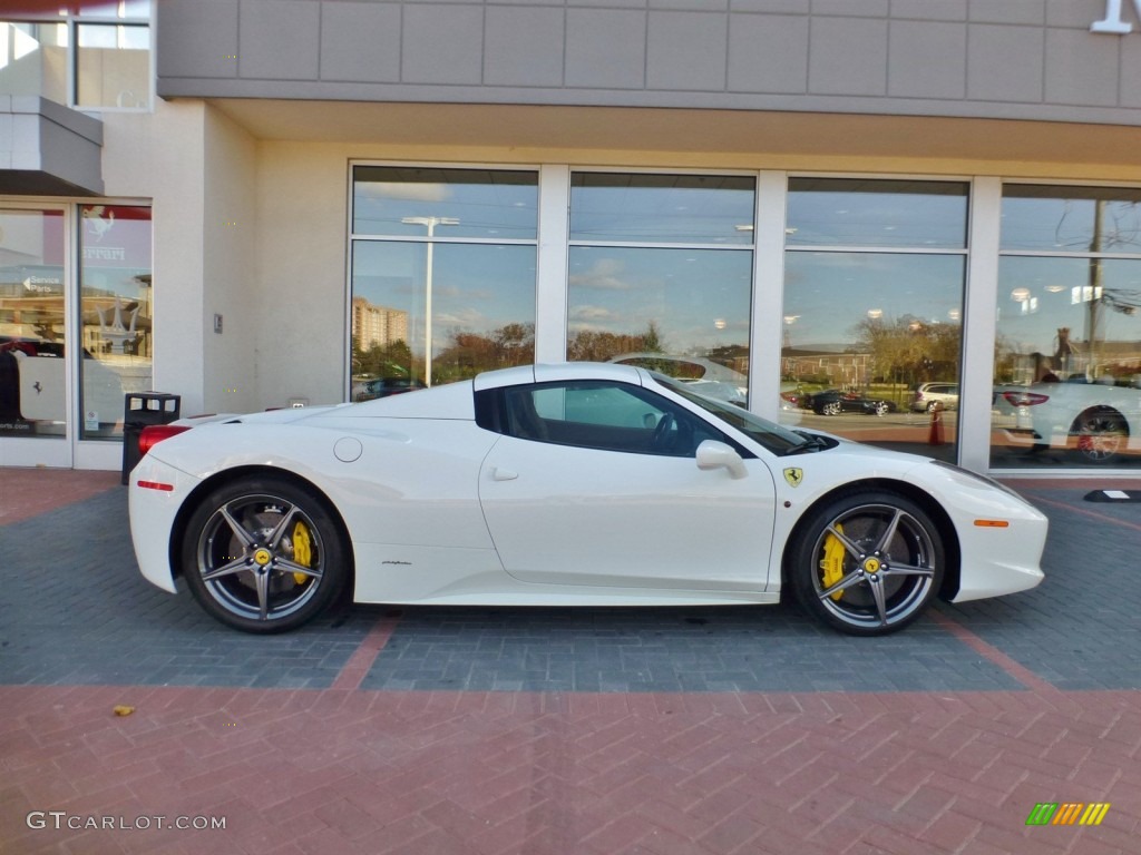 Bianco Avus (White) 2014 Ferrari 458 Italia Exterior Photo #108347795