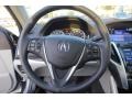 2016 Acura TLX Graystone Interior Steering Wheel Photo