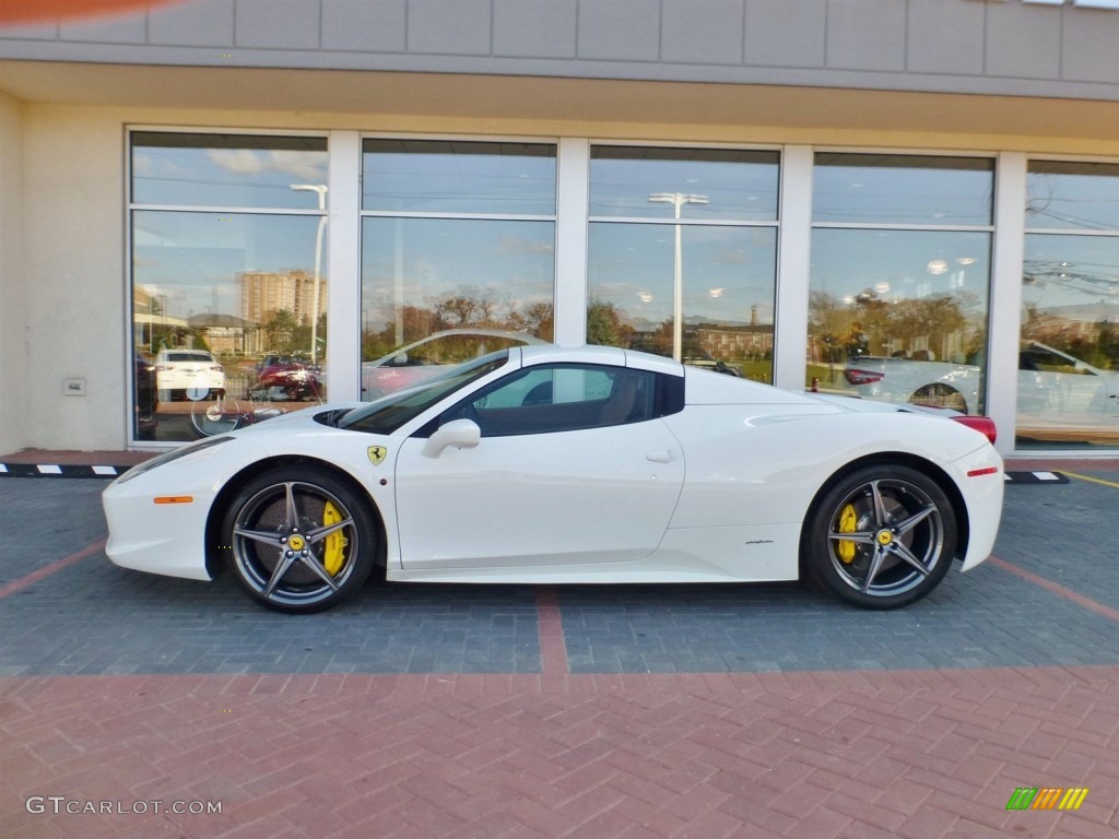 Bianco Avus (White) 2014 Ferrari 458 Italia Exterior Photo #108348036