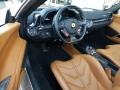 2014 Ferrari 458 Cuoio Interior Prime Interior Photo