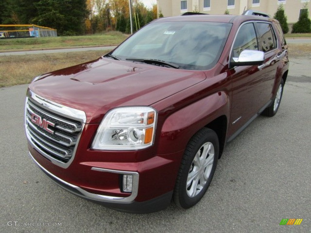 Crimson Red Tintcoat 2016 GMC Terrain SLT Exterior Photo #108348195