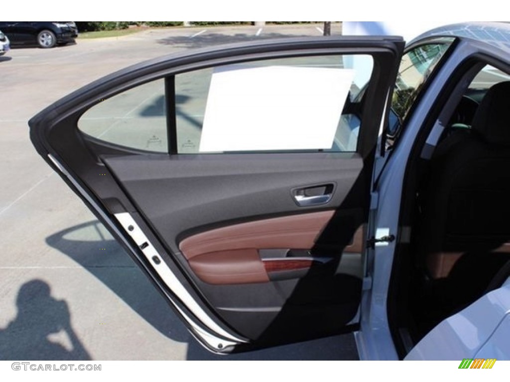 2016 TLX 3.5 Technology - Bellanova White Pearl / Espresso photo #13