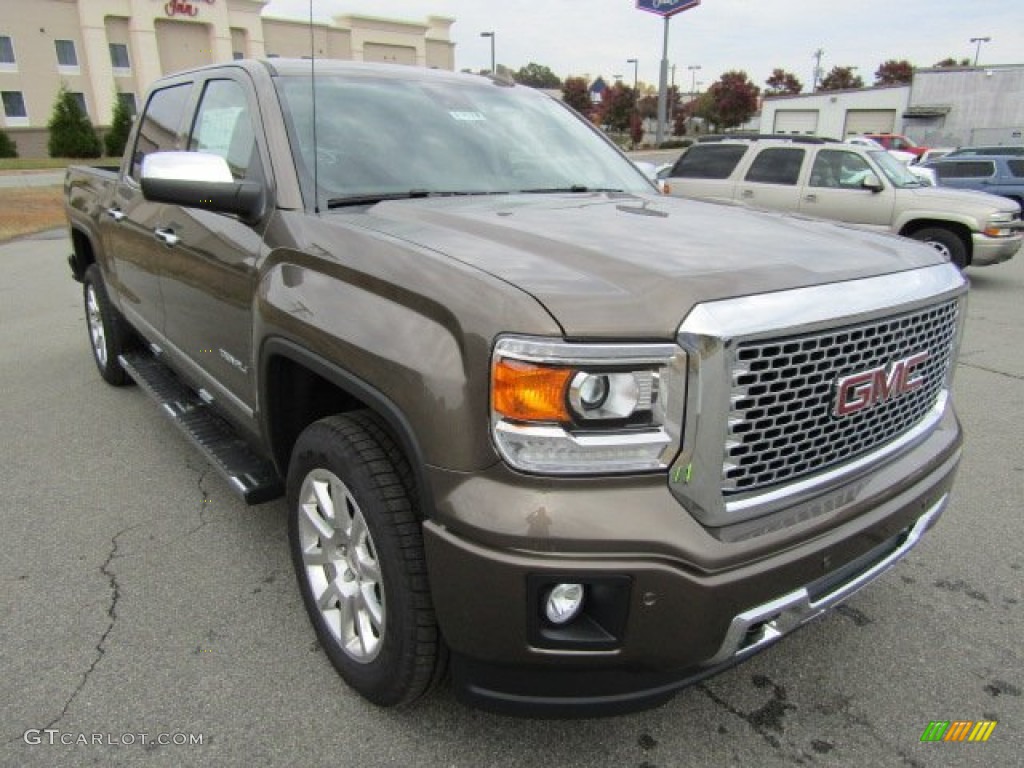 Bronze Alloy Metallic 2015 GMC Sierra 1500 Denali Crew Cab 4x4 Exterior Photo #108348540