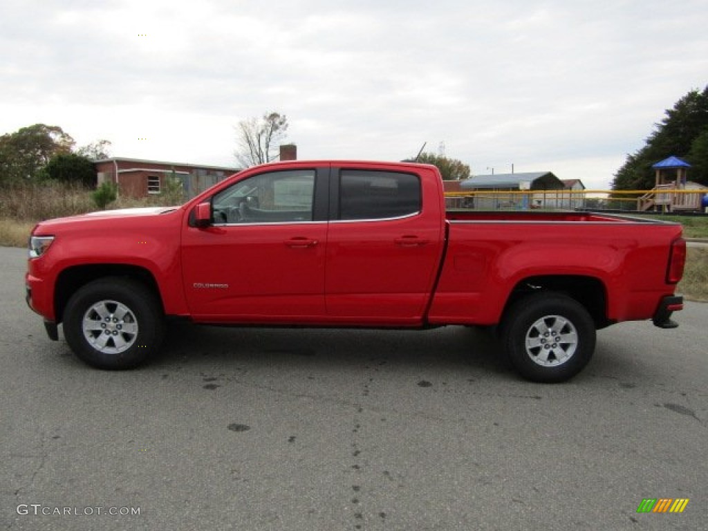 Red Hot 2016 Chevrolet Colorado WT Crew Cab Exterior Photo #108348882
