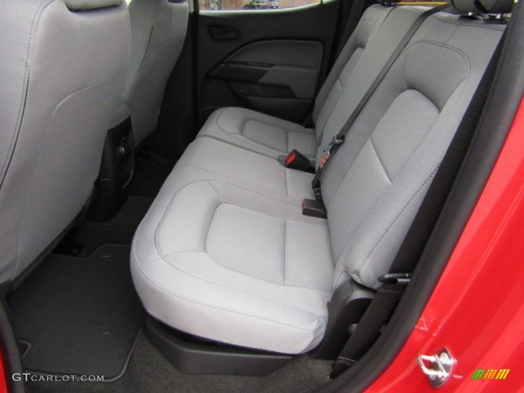 2016 Chevrolet Colorado WT Crew Cab Rear Seat Photos