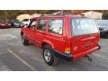 2000 Flame Red Jeep Cherokee Sport 4x4  photo #3