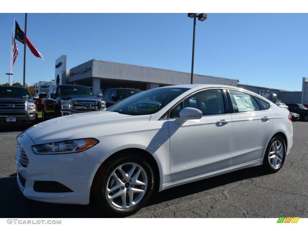 Oxford White 2016 Ford Fusion SE Exterior Photo #108351463