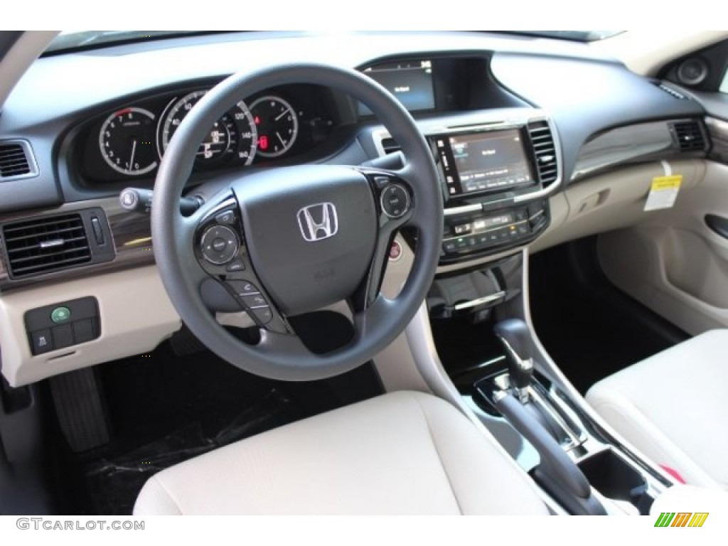 Ivory Interior 2016 Honda Accord EX Sedan Photo #108351876