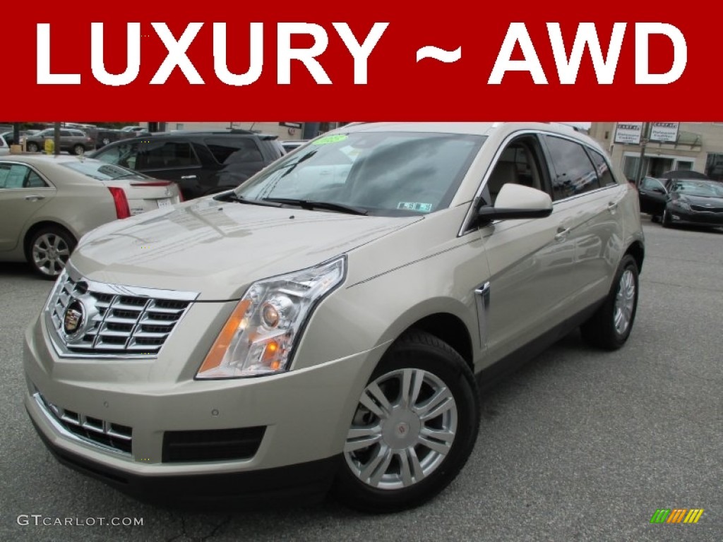 2015 SRX Luxury AWD - Silver Coast Metallic / Shale/Brownstone photo #1