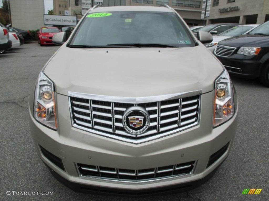 2015 SRX Luxury AWD - Silver Coast Metallic / Shale/Brownstone photo #9