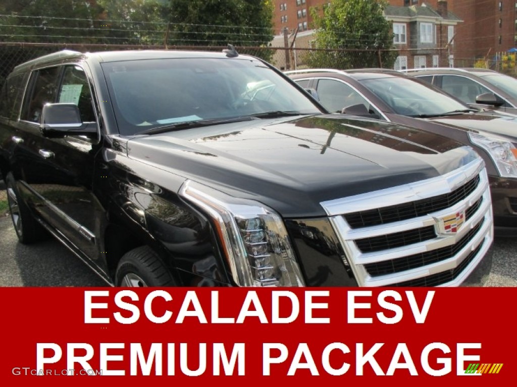 2016 Escalade ESV Premium 4WD - Black Raven / Jet Black photo #1