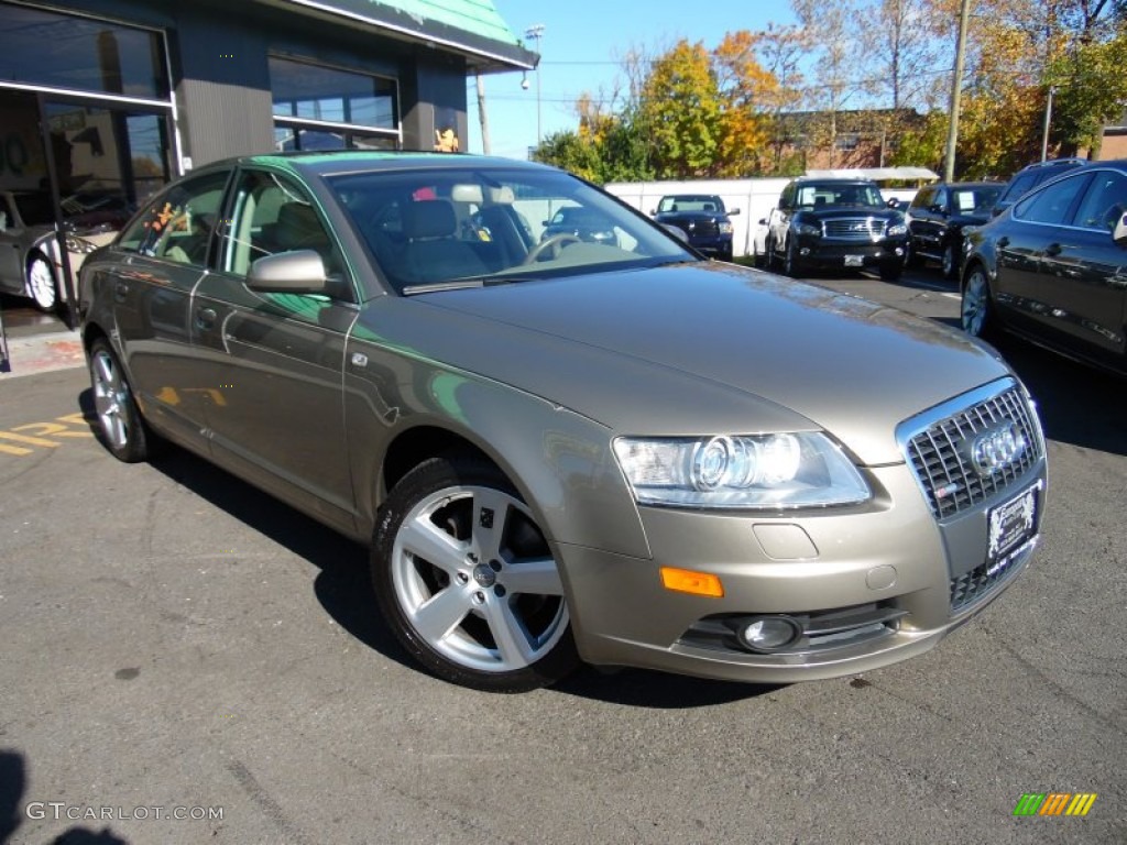 2008 A6 3.2 quattro Sedan - Dakar Beige Metallic / Cardamom Beige photo #2