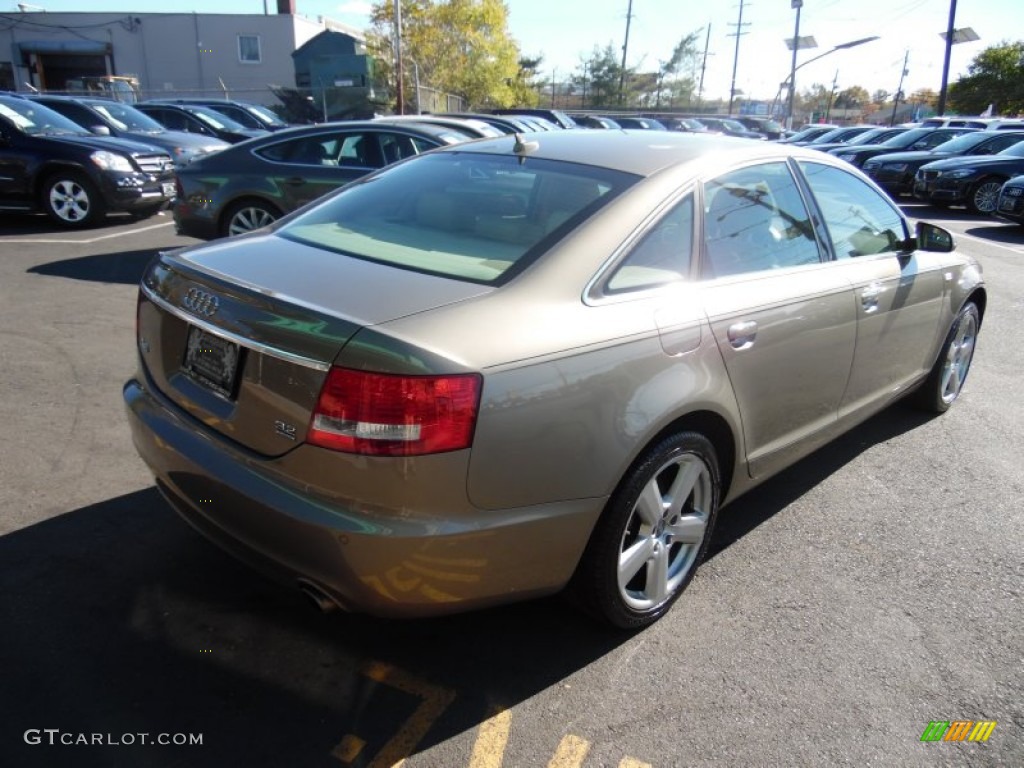 2008 A6 3.2 quattro Sedan - Dakar Beige Metallic / Cardamom Beige photo #3