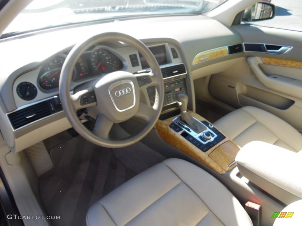 2008 A6 3.2 quattro Sedan - Dakar Beige Metallic / Cardamom Beige photo #8