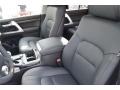 2016 Toyota Land Cruiser Black Interior Front Seat Photo