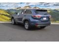 2015 Shoreline Blue Pearl Toyota Highlander XLE AWD  photo #3