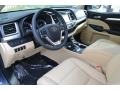 2015 Shoreline Blue Pearl Toyota Highlander XLE AWD  photo #5