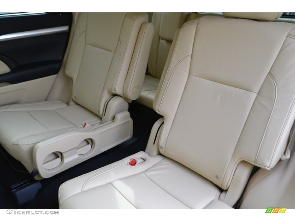 2015 Highlander XLE AWD - Shoreline Blue Pearl / Almond photo #7